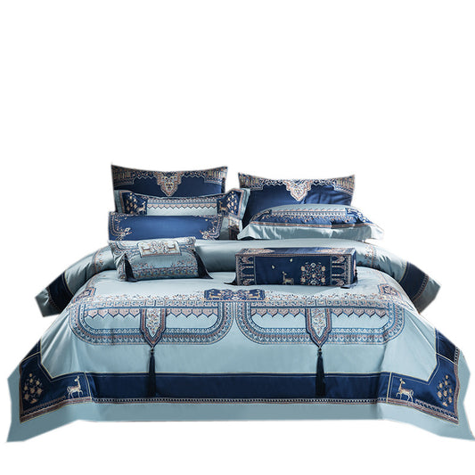 Luxury Villa Palace Style Long-staple Cotton Bedding