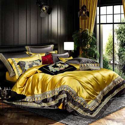 Luxury Villa Four-piece Set Of European-style Bedding