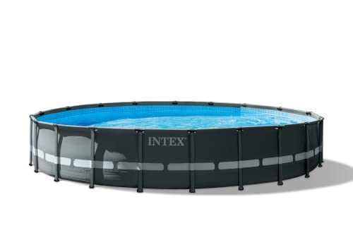 INTEX 26325EH Ultra XTR Deluxe Above Ground Swimming Pool Set: 16ft x 48in – Includes 1500 GPH Cartridge Sand Filter Pump – SuperTough Puncture Resistant – Rust Resistant – Easy to Assemble