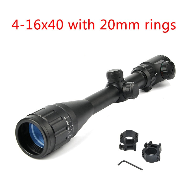 Bestsight 3-9x40 Hunting Scopes 4-16x40 Optics Rifle Scopes 6-24x50 Tactical Riflescope Airsoft Air Guns Sniper Rifle Scope