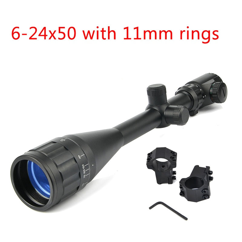 Bestsight 3-9x40 Hunting Scopes 4-16x40 Optics Rifle Scopes 6-24x50 Tactical Riflescope Airsoft Air Guns Sniper Rifle Scope