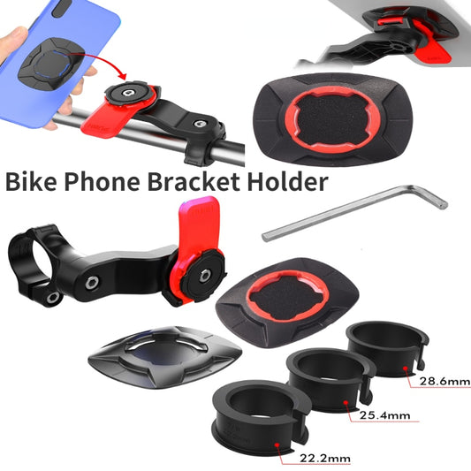Bike Phone Bracket Holder Adjustable Navigation Phone Stand MTB Scooter Motorcycle Handlebar Support Rack Cycling Accessories